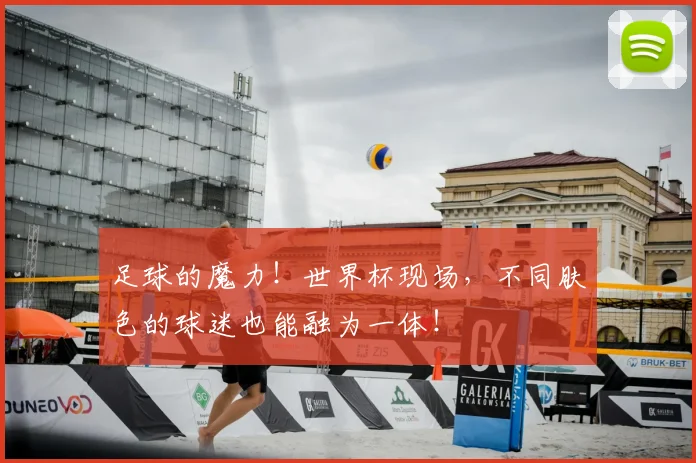 足球的魔力!世界杯现场,不同肤色的球迷也能融为一体!