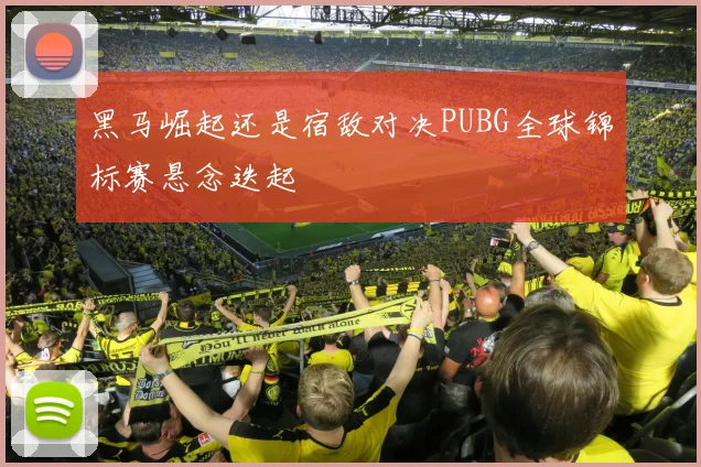 黑马崛起还是宿敌对决PUBG全球锦标赛悬念迭起